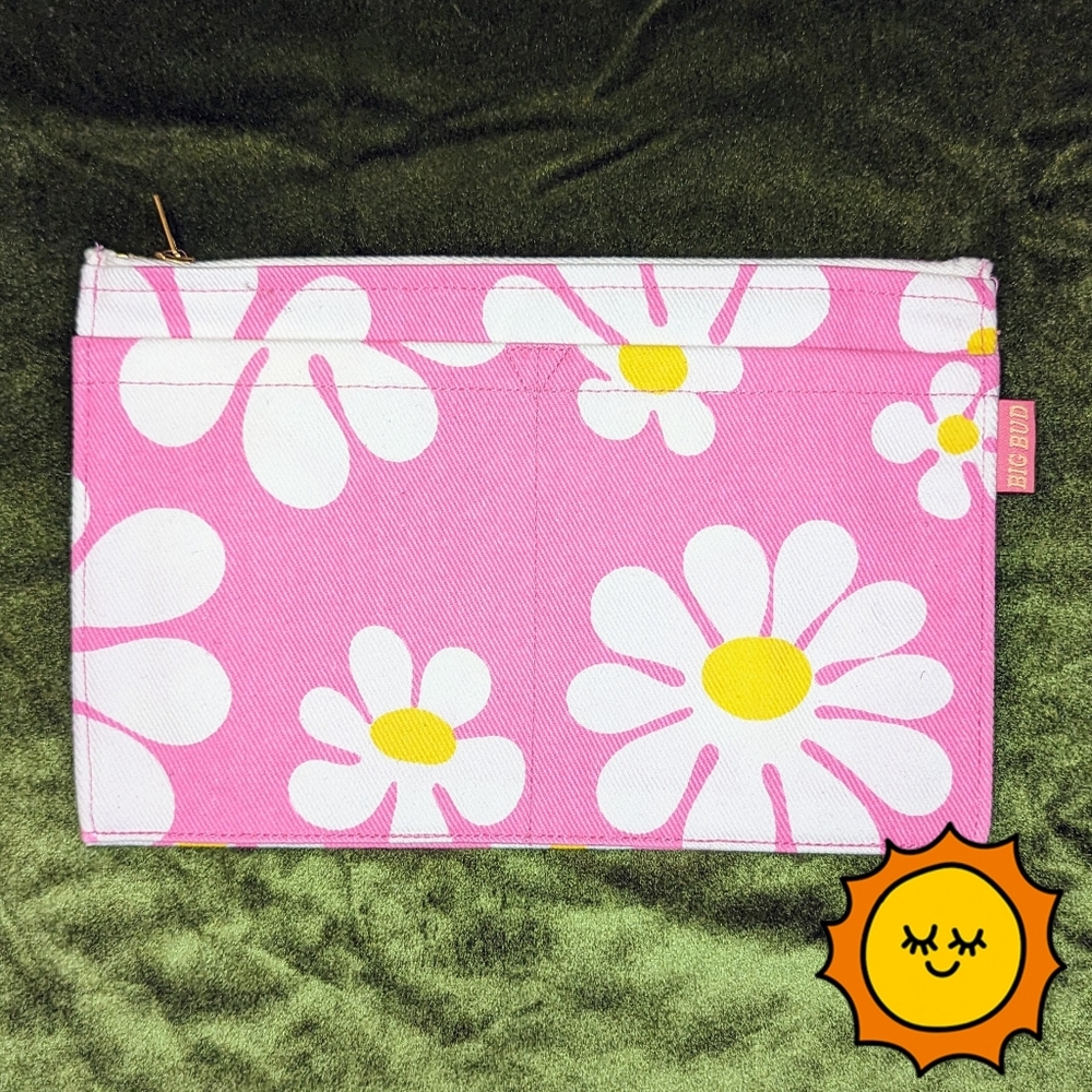 NWOT Big Bud Press Lazy Daisy Perfect Pencil Pouch